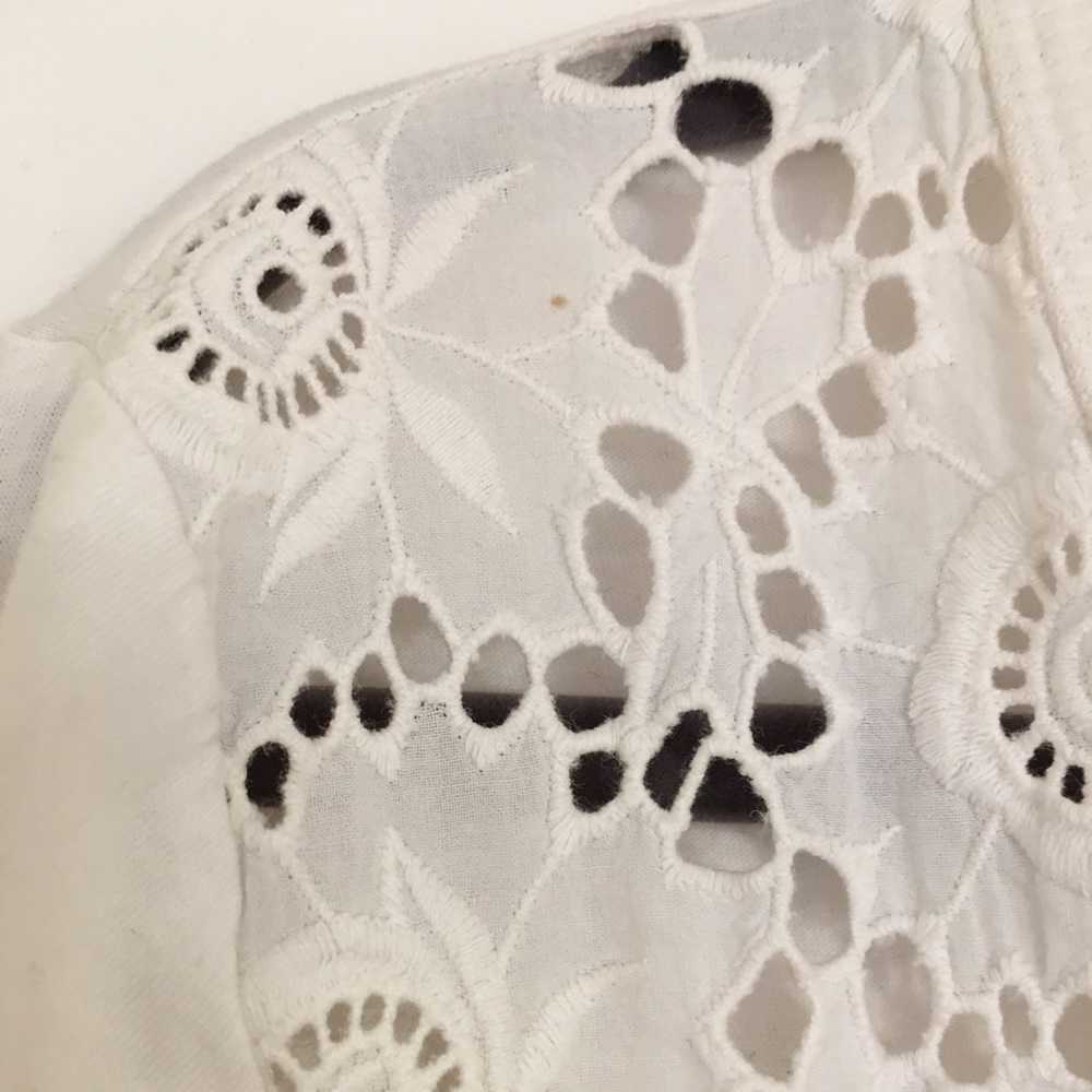 🛍3/$25🛍 Avenue Cotton Lace Cardigan - Picture 4 of 8